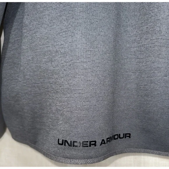 Under Armour G87 Fleece Gray Storm Jacket Full Zip Hoodie Men's XLarge XL - Picture 4 of 6